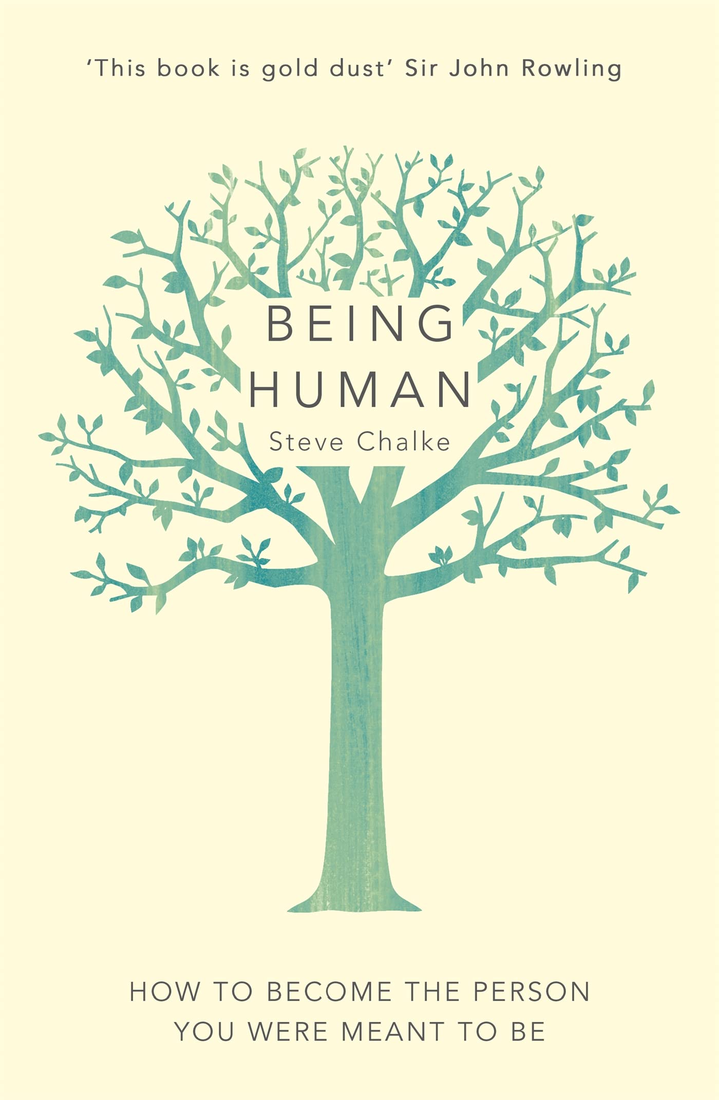 Being Human: How to Become the Person You Were Meant to Be [Paperback] Chalke, Steve