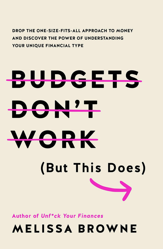Budgets Don't Work (But This Does): Drop the one-size fits all approach to money and discover the power of understanding your unique financial type [Paperback] Browne, Melissa
