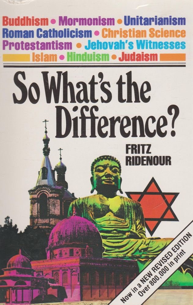 So What's the Difference? [Paperback] Ridenour, Fritz
