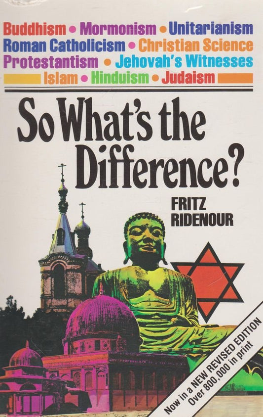 So What's the Difference? [Paperback] Ridenour, Fritz