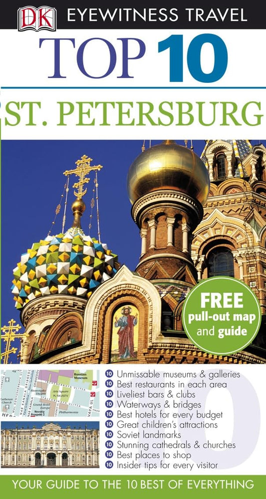 St Petersburg: Top 10 Eyewitness Travel Guide Dorling Kindersley