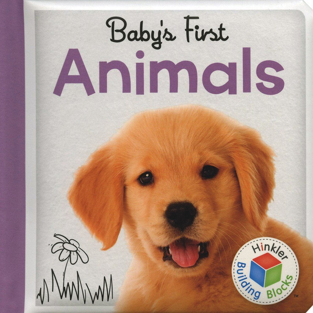 Building Blocks Animals Baby's First Padded Board Book [Hardcover] Pty Ltd, Hinkler