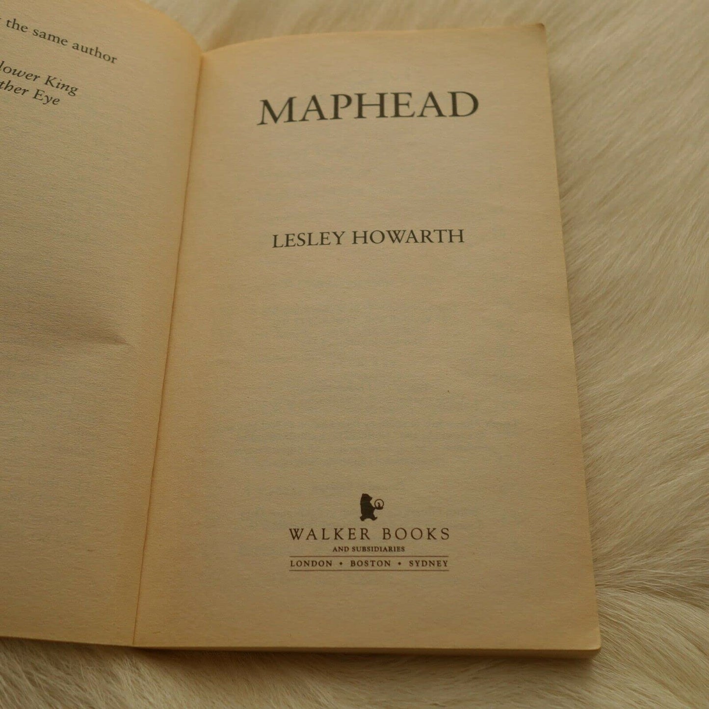 Maphead Howarth Lesley