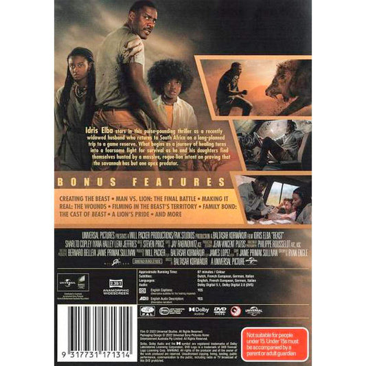 Beast (2022) - (DVD) [DVD]