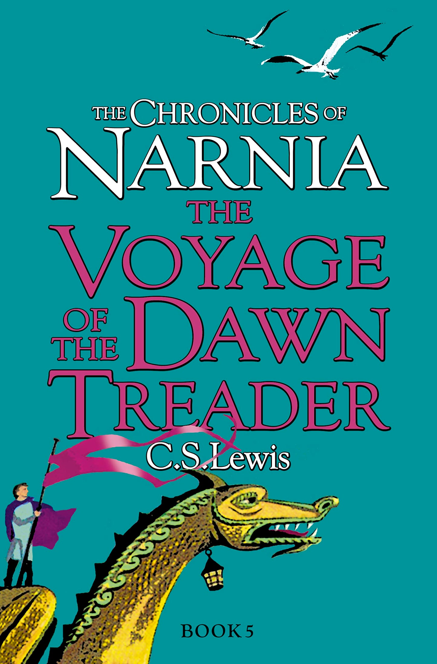 The Voyage of the Dawn Treader: Return to Narnia in the classic illustrated book for children of all ages [Paperback] Lewis, C s