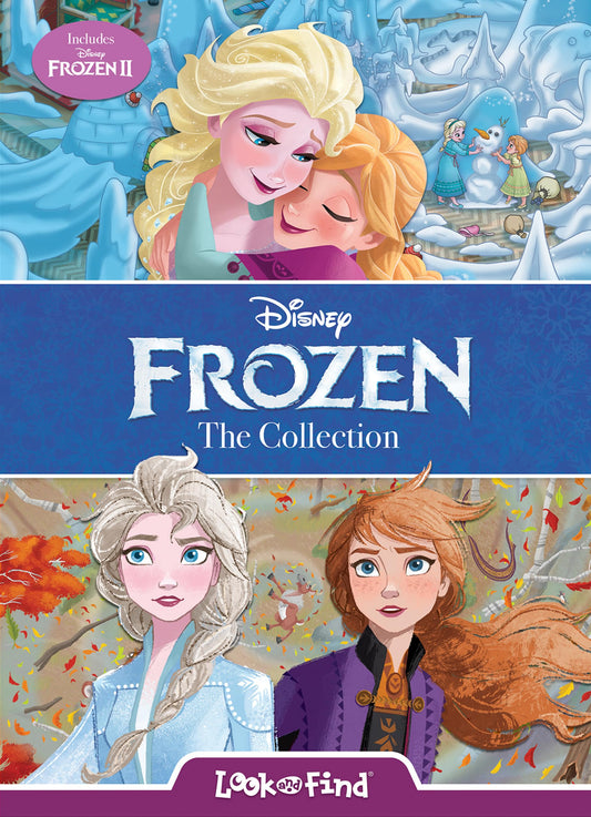 Disney Frozen Elsa, Anna, Olaf, and More! - Look and Find Collection - Includes Scenes from Frozen 2 and Frozen - PI Kids [Hardcover] Mawhinney, Art and Pi Kids
