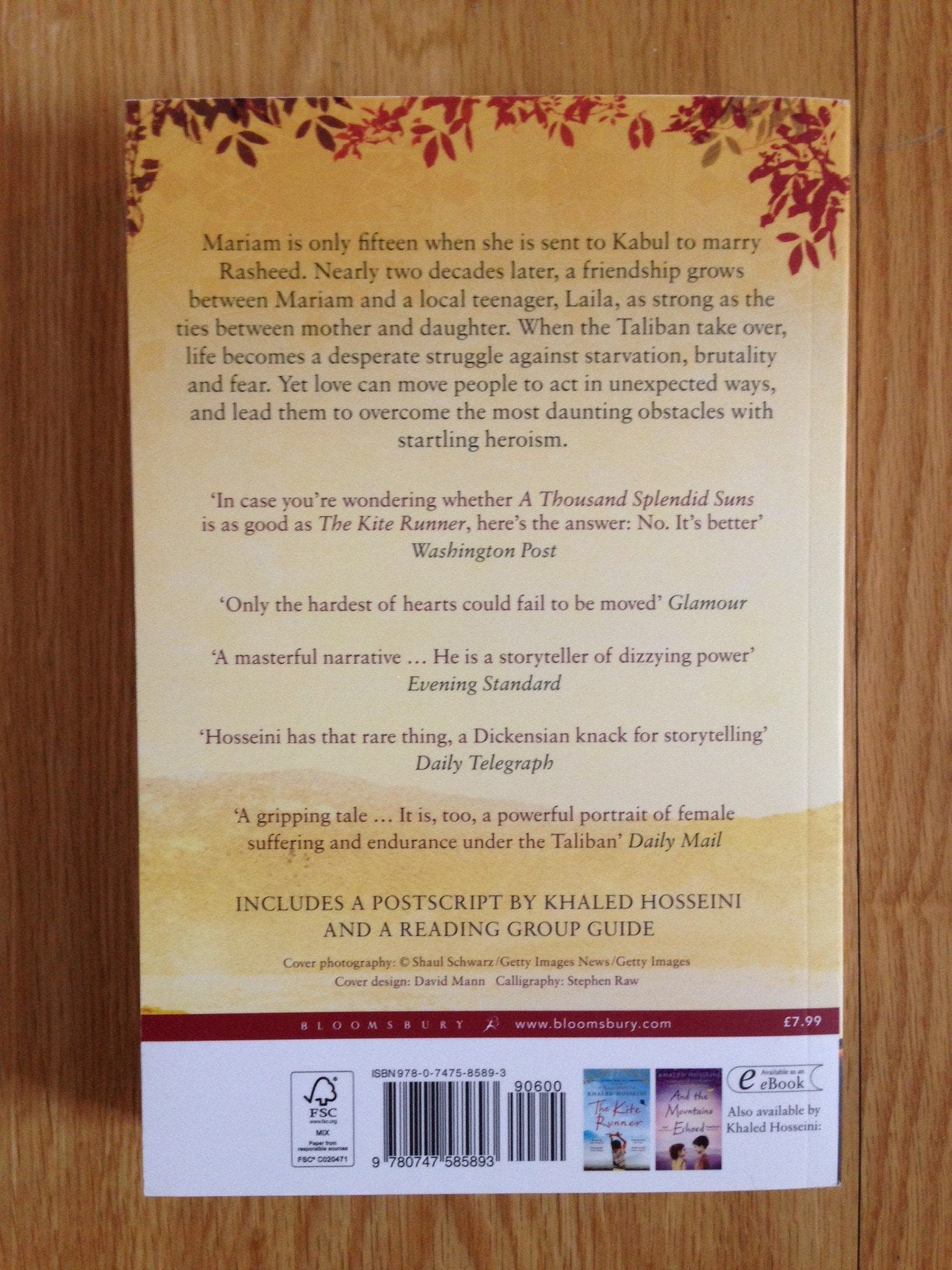 Thousand Splendid Suns [Paperback] Hosseini,Khaled