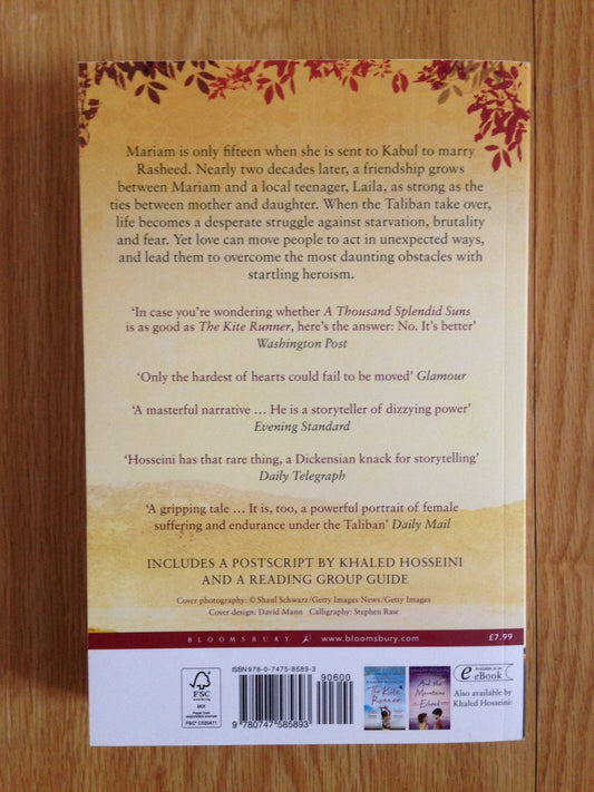 Thousand Splendid Suns [Paperback] Hosseini,Khaled