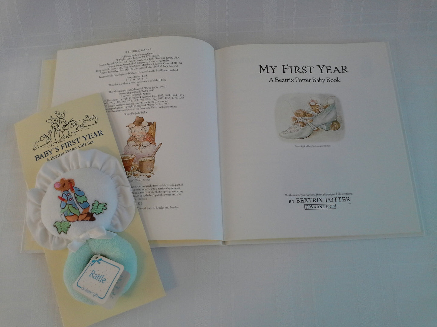 My First Year: A Beatrix Potter Baby Book Potter, Beatrix and Taylor, Judy