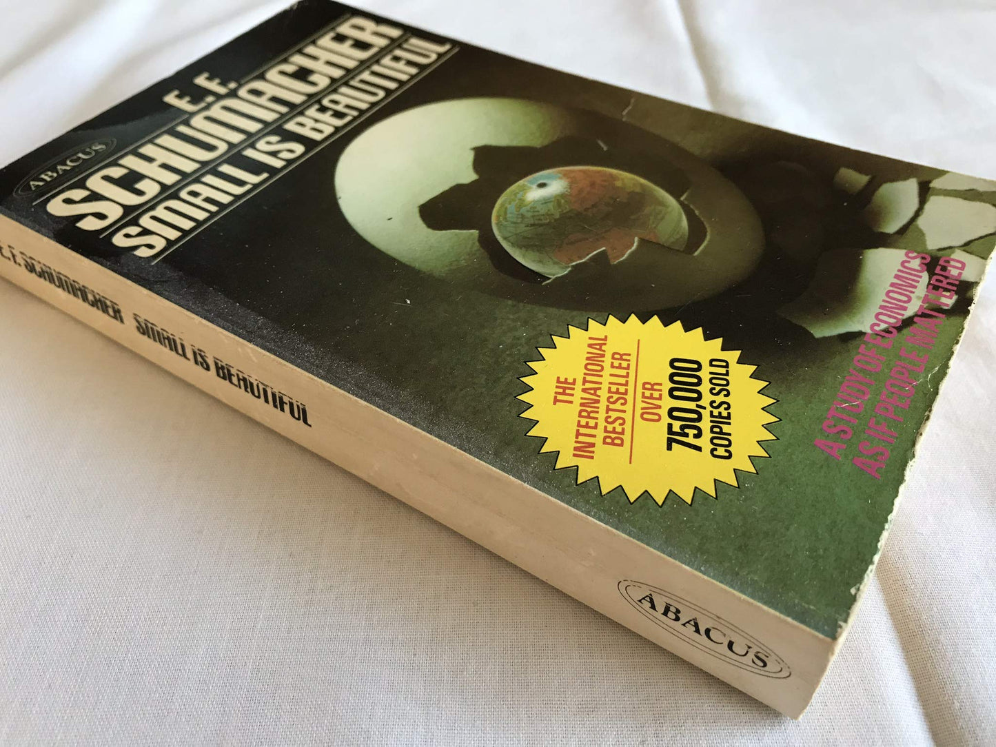 small is beautiful: economics as if people mattered [Paperback]