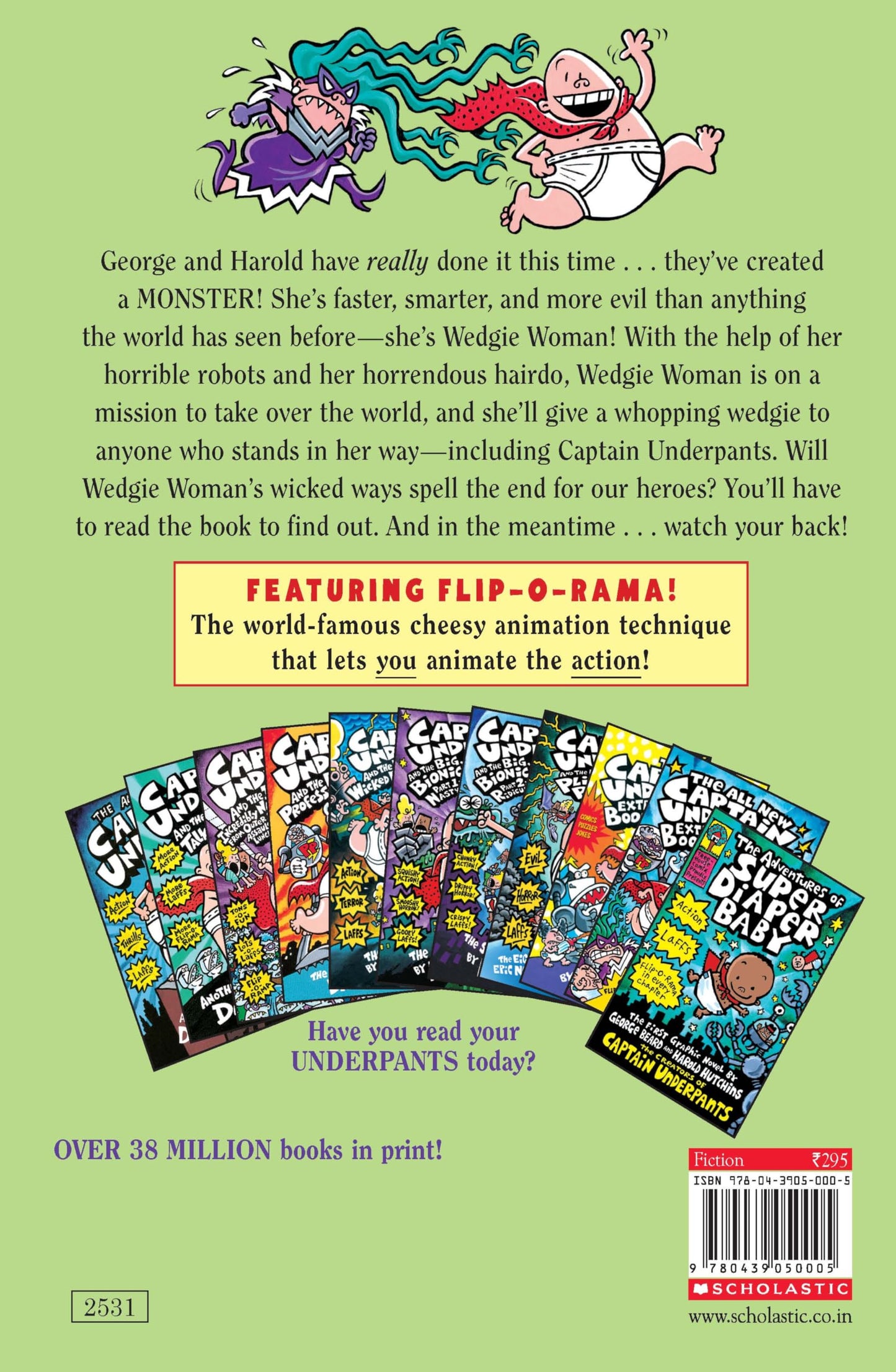 Captain Underpants and the Wrath of the Wicked Wedgie Woman (Captain Underpants #5) [Paperback] Pilkey, Dav