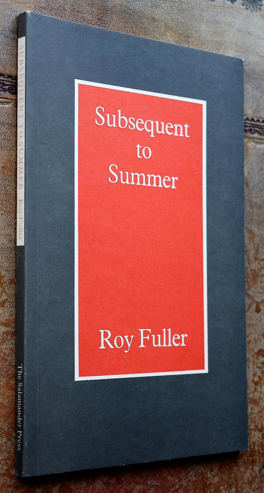 Subsequent to Summer Fuller, Roy