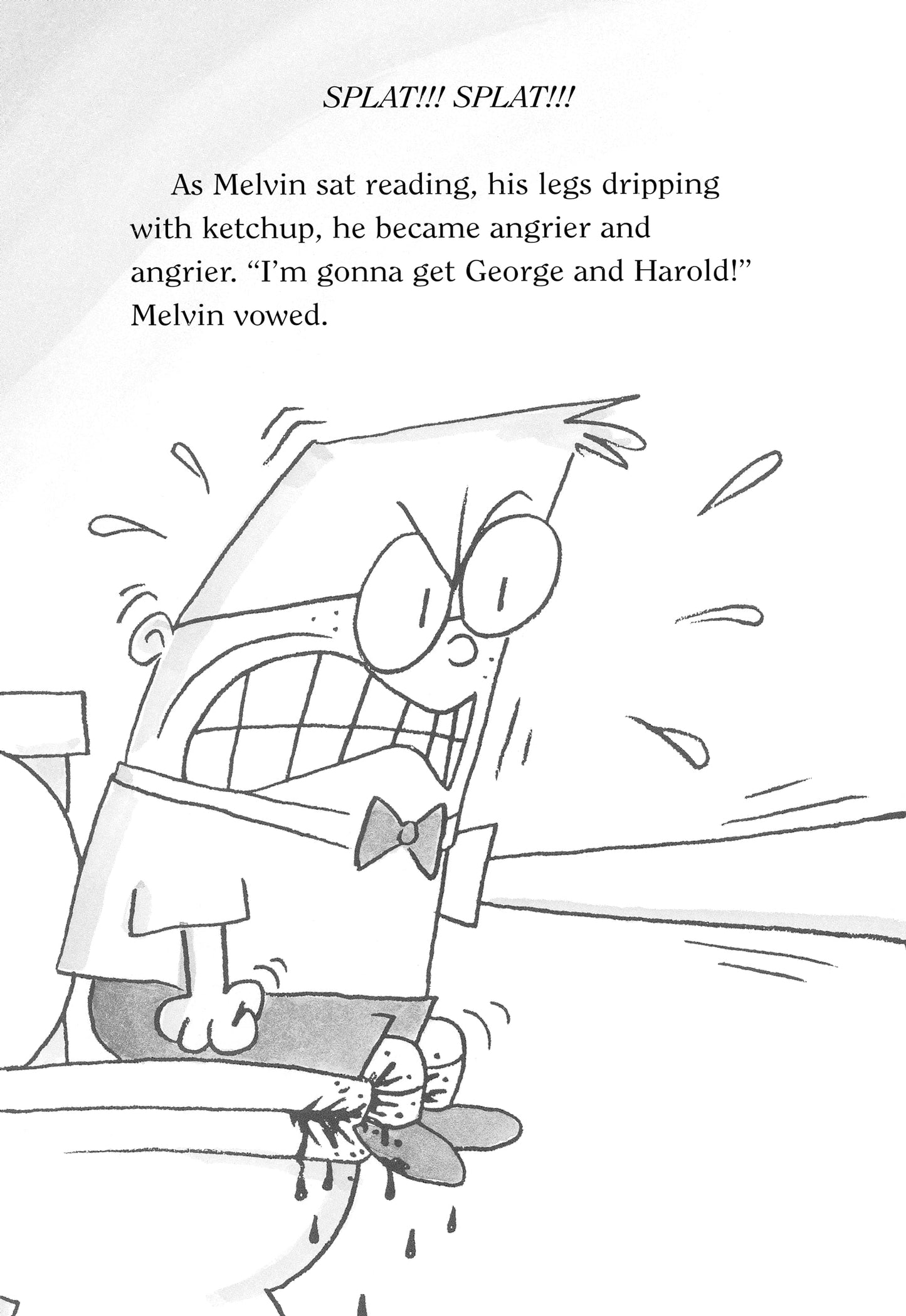 Captain Underpants and the Big, Bad Battle of Bionic Booger Boy Part 1 The Night of the Nasty Nostril Nuggets (Captain Underpants #6) [Mass Market Paperback] Pilkey, Dav