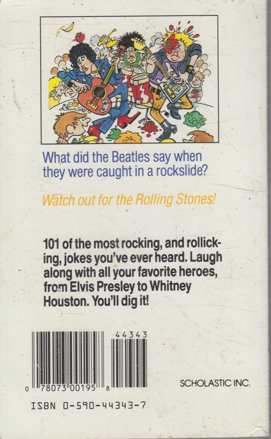 101 Rock and Roll Jokes and Riddles Eisenberg, Lisa; Hall, Katy and Orehek, Don