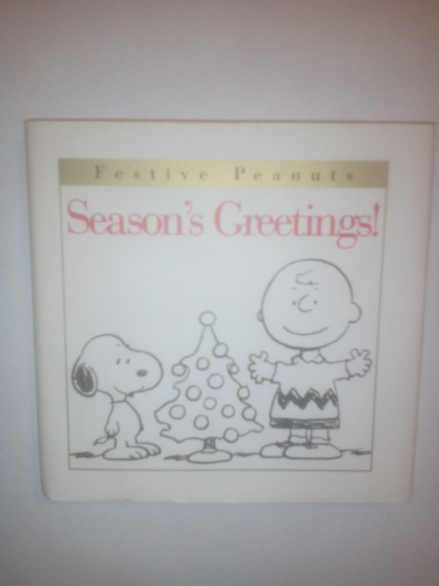 Season's Greetings! Schulz, Charles M.