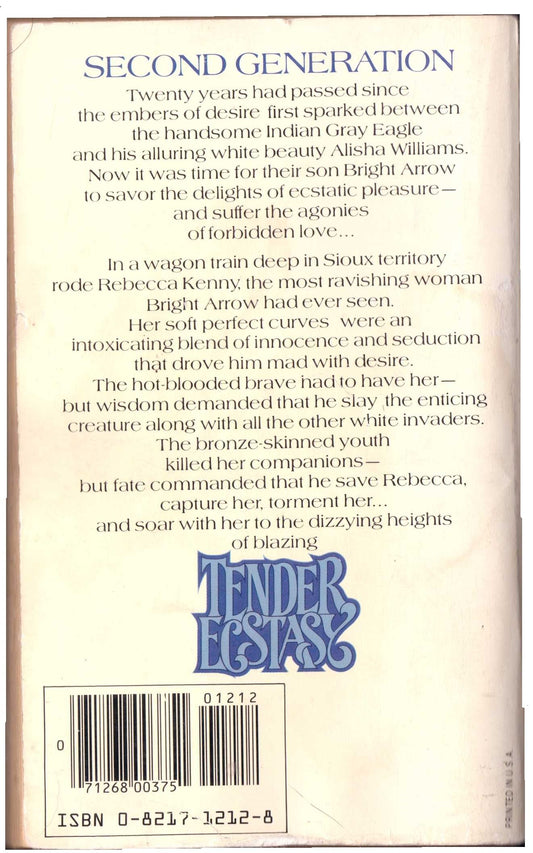 TENDER ECSTASY [Mass Market Paperback]