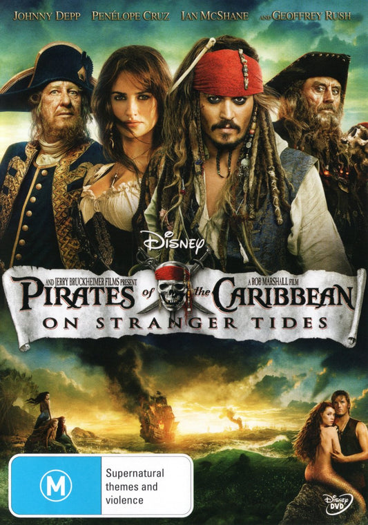 Pirates of The Caribbean 4: On Stranger Tides (DVD) [DVD]