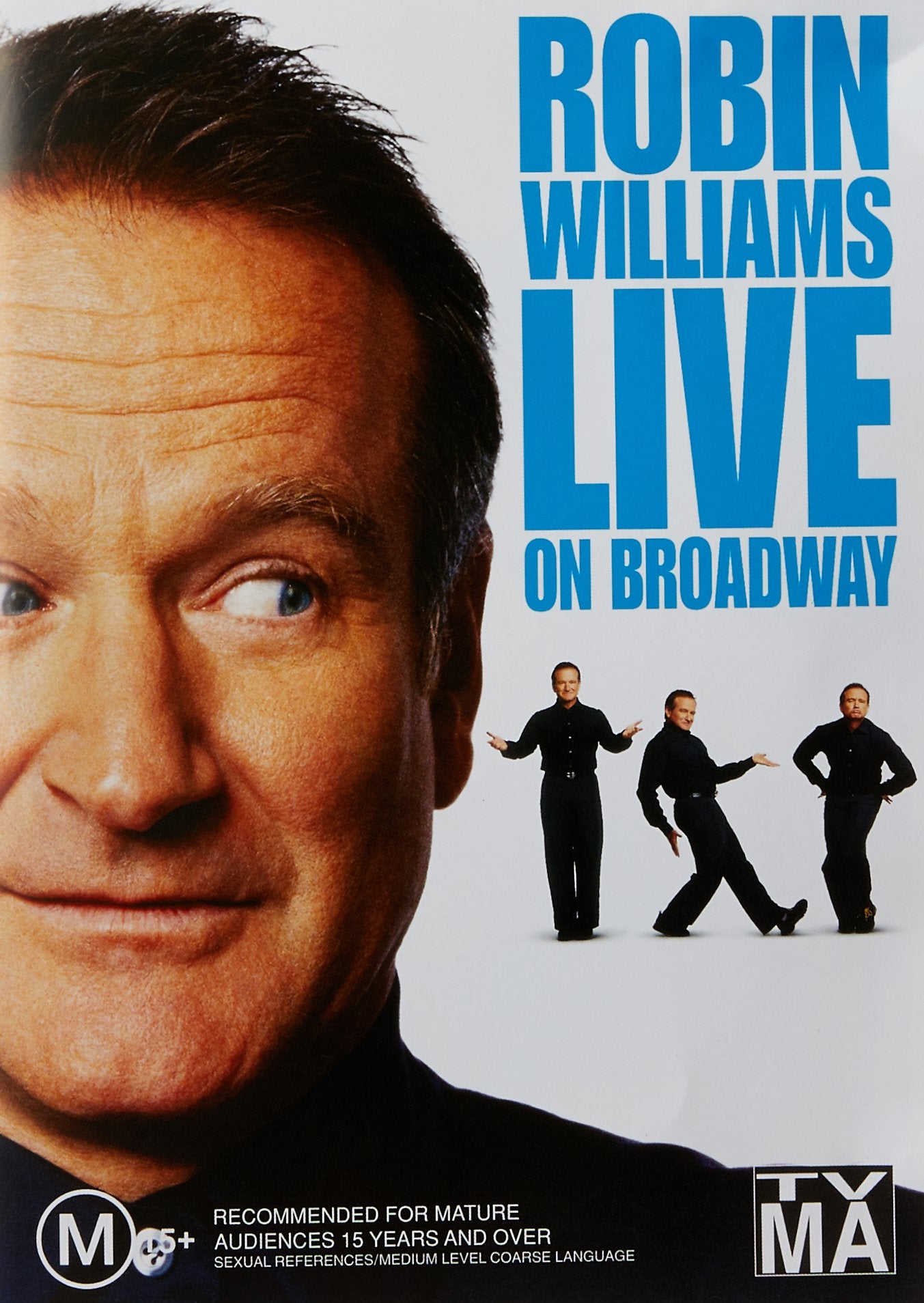 LIVE ON BROADWAY [DVD] ROBIN WILLIAMS