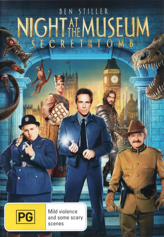 NIGHT AT THE MUSEUM 3: SECRET OF THE TOMB (GENERIC) [DVD]