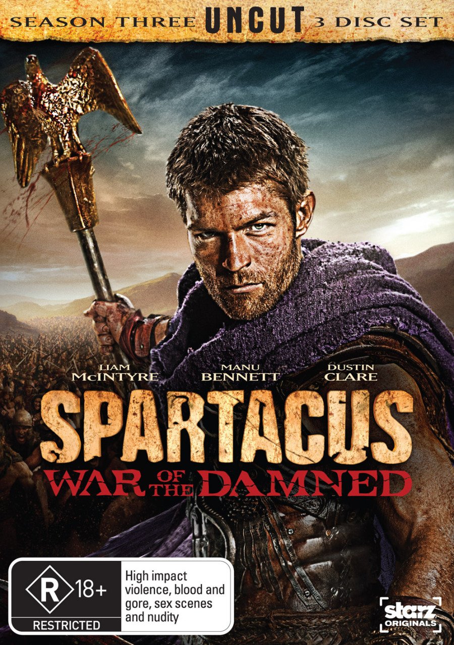 Spartacus War of the Damned (DVD) [DVD]