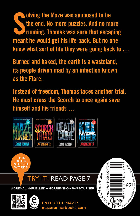 Scorch Trials (Maze Runner #2) [Paperback] Dashner, James