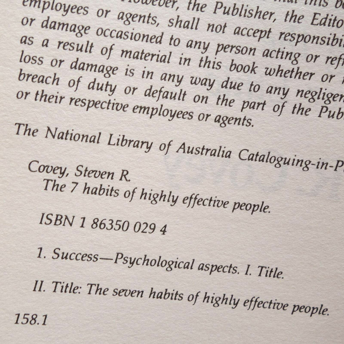 The 7 Habits Of Highly Effective People - Restoring The Character Ethic