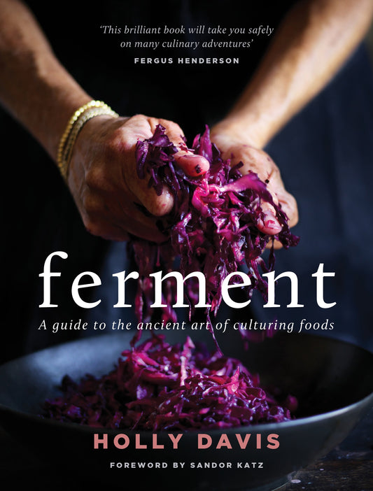 Ferment: A guide to the ancient art of making cultured foods [Hardcover] Davis, Holly