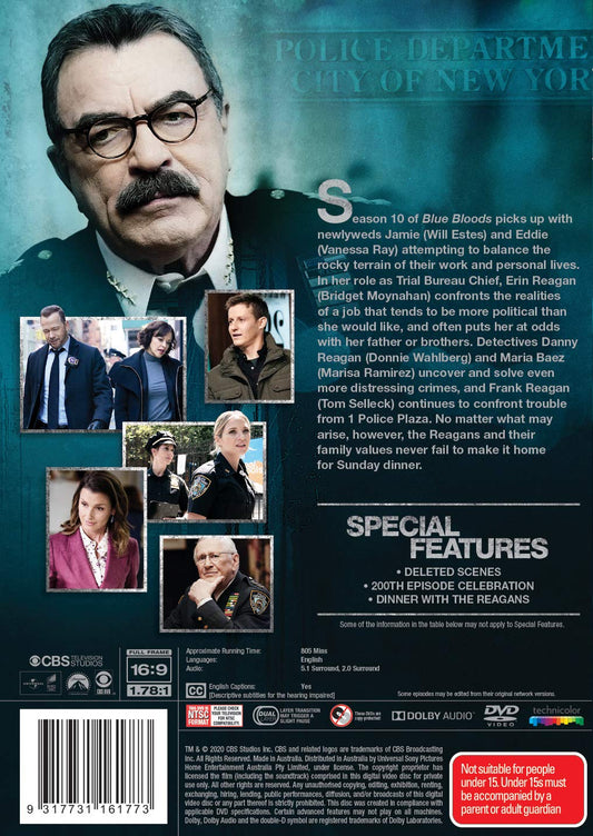 Blue Bloods: The Tenth Season (DVD) [DVD]