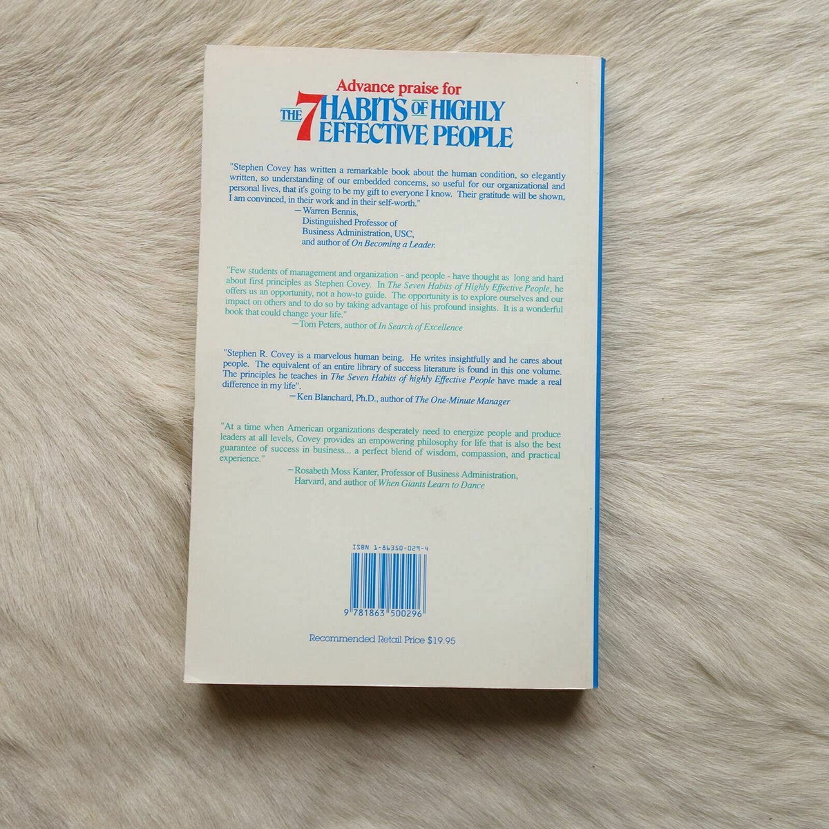 The 7 Habits Of Highly Effective People - Restoring The Character Ethic