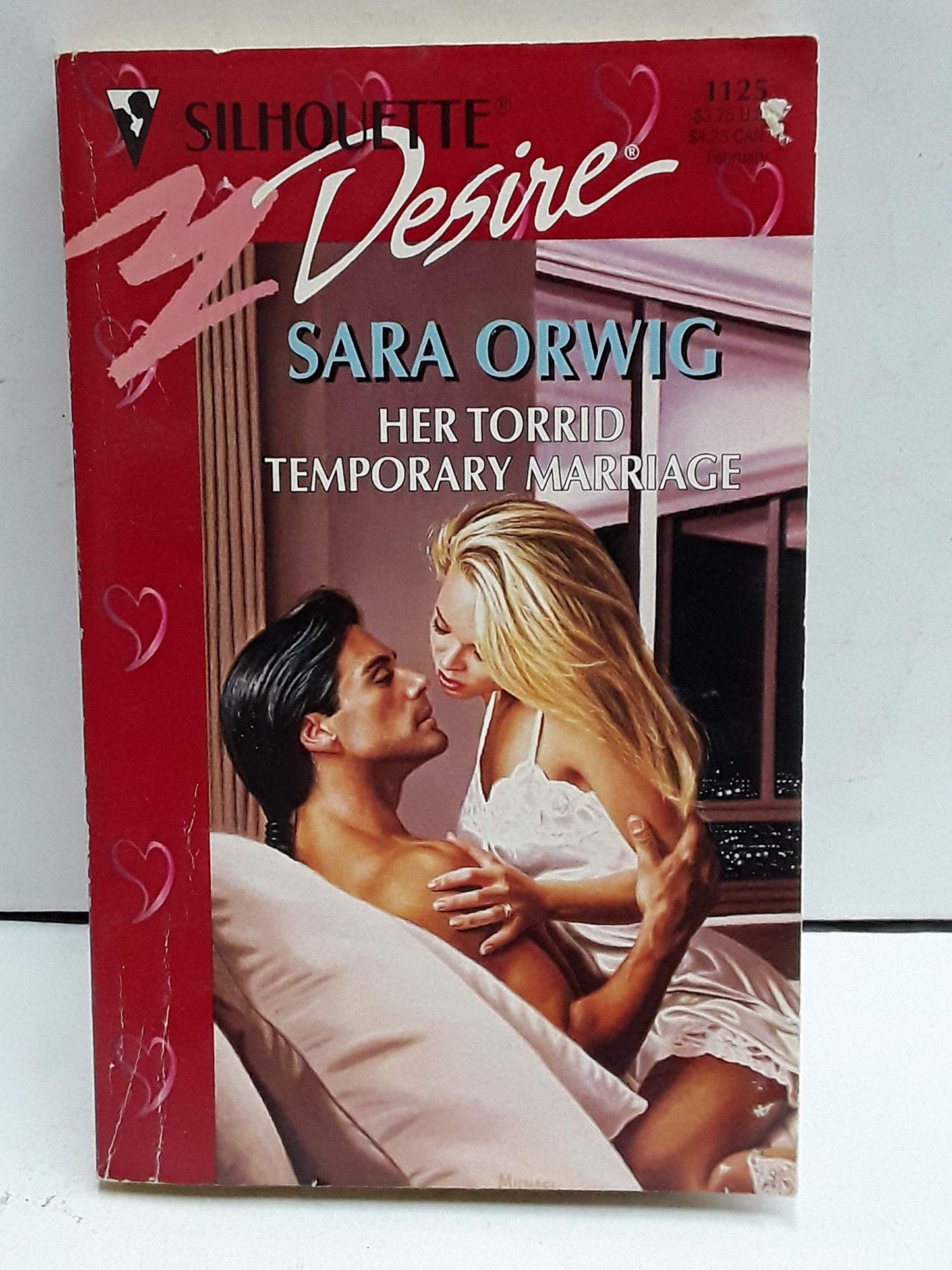 Her Torrid Temporary Marriage [Mass Market Paperback] Sara Orwig
