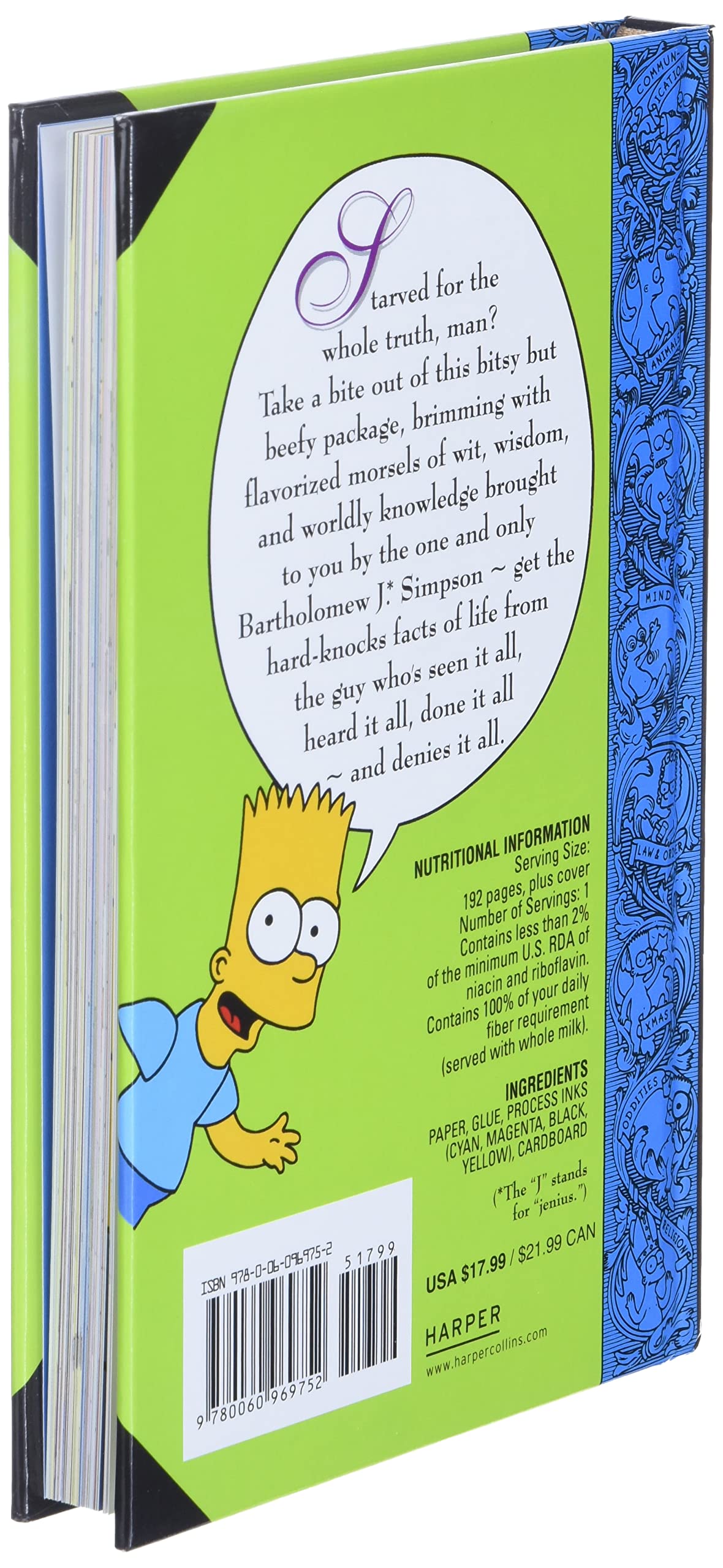 Bart Simpson's Guide to Life: A Wee Handbook for the Perplexed [Hardcover] Groening, Matt