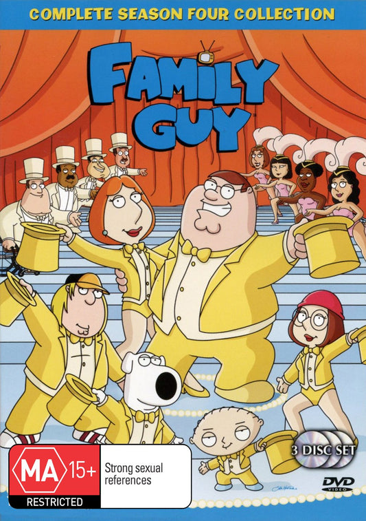 Family Guy - Season 4 (3 Disc Set) [DVD]