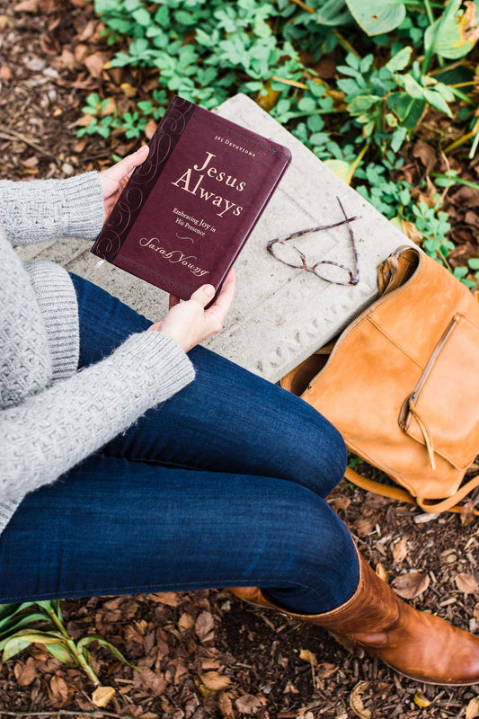 Jesus Always Large Deluxe: Embracing Joy In His Presence [Imitation Leather] Young, Sarah