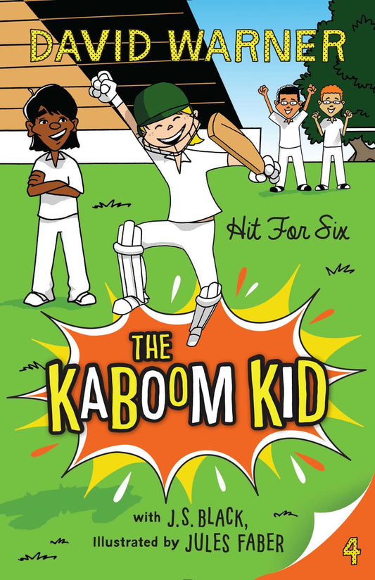 Hit for Six: Kaboom Kid #4: Kaboom Kid #4 [Paperback] Warner, David