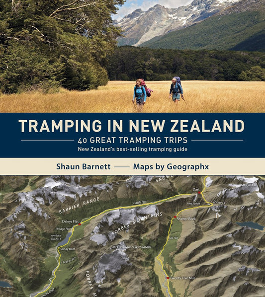 Tramping in New Zealand: 40 Great Tramping Trips [Paperback] Barnett, Shaun