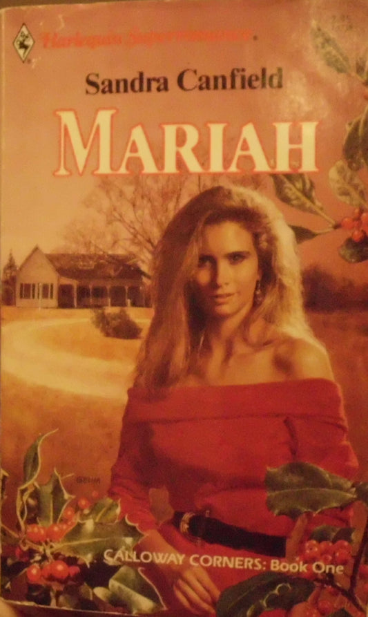 Mariah by Sandra Canfield (1988-12-01) [Paperback]