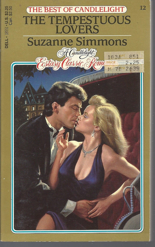 The Tempestuous Lovers Simmons, Suzanne
