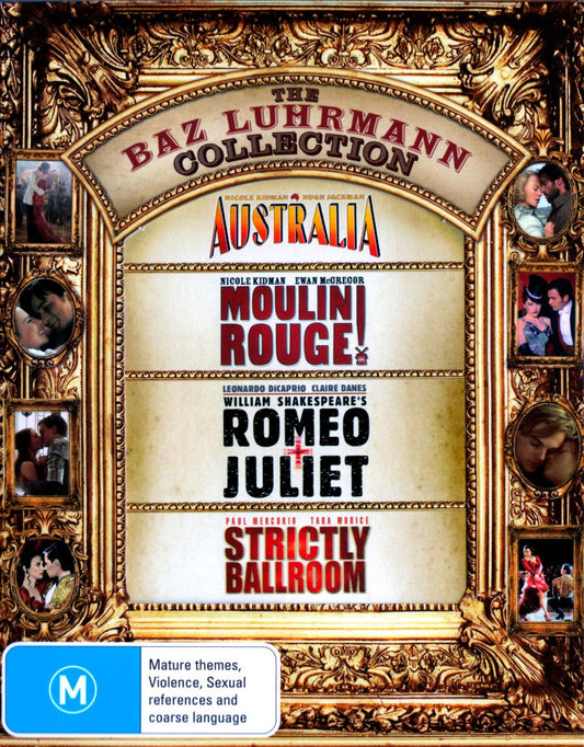 The Baz Luhrmann Collection (Australia / Moulin Rouge! / Romeo + Juliet (1996) / Strictly Ballroom) [Blu-ray]