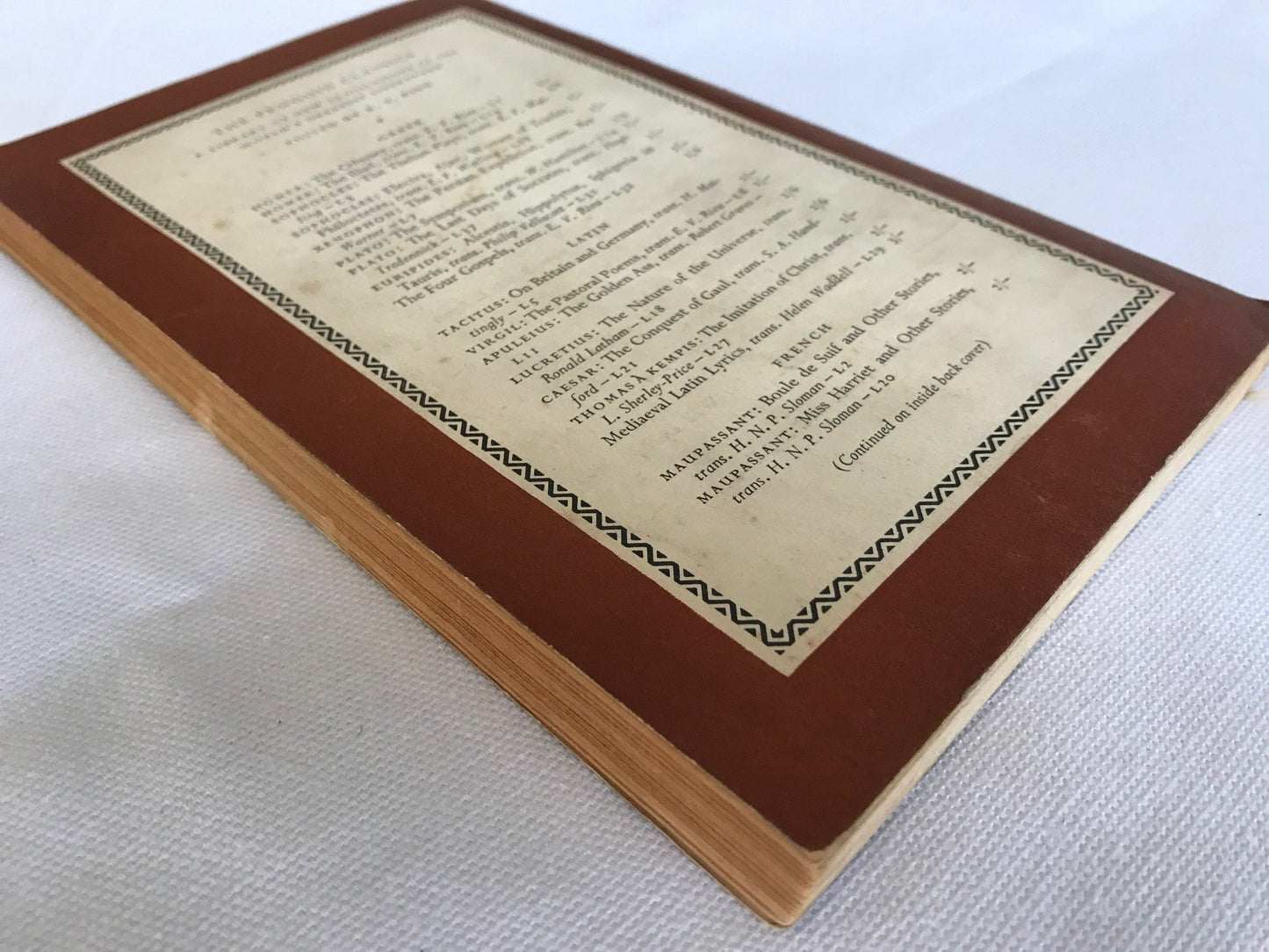 The Last Days of Socrates: Euthyphro;the Apology;Crito;Phaedo Tredennick, Hugh