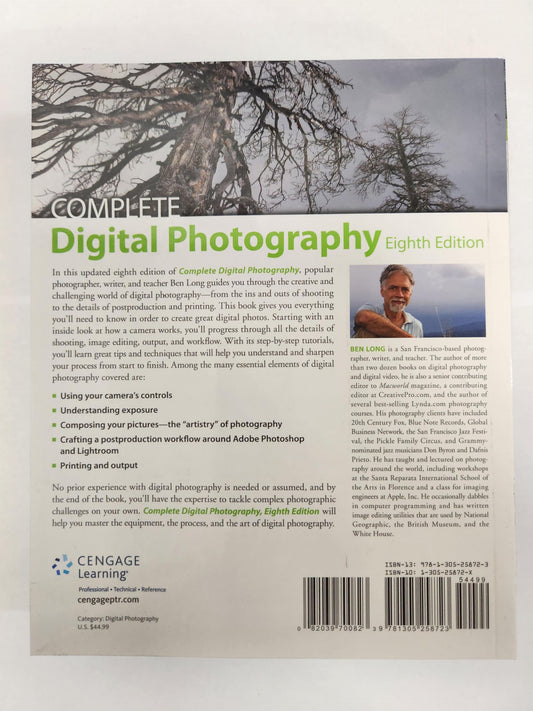 Complete Digital Photography, 8th Long, Ben