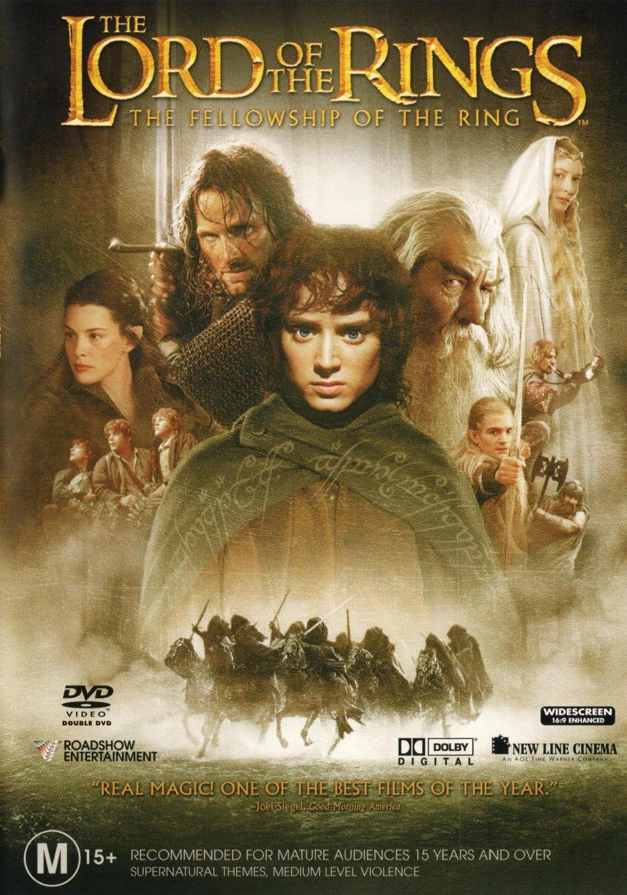 Lord of the Rings Fellowship of Ring (DVD) [DVD]