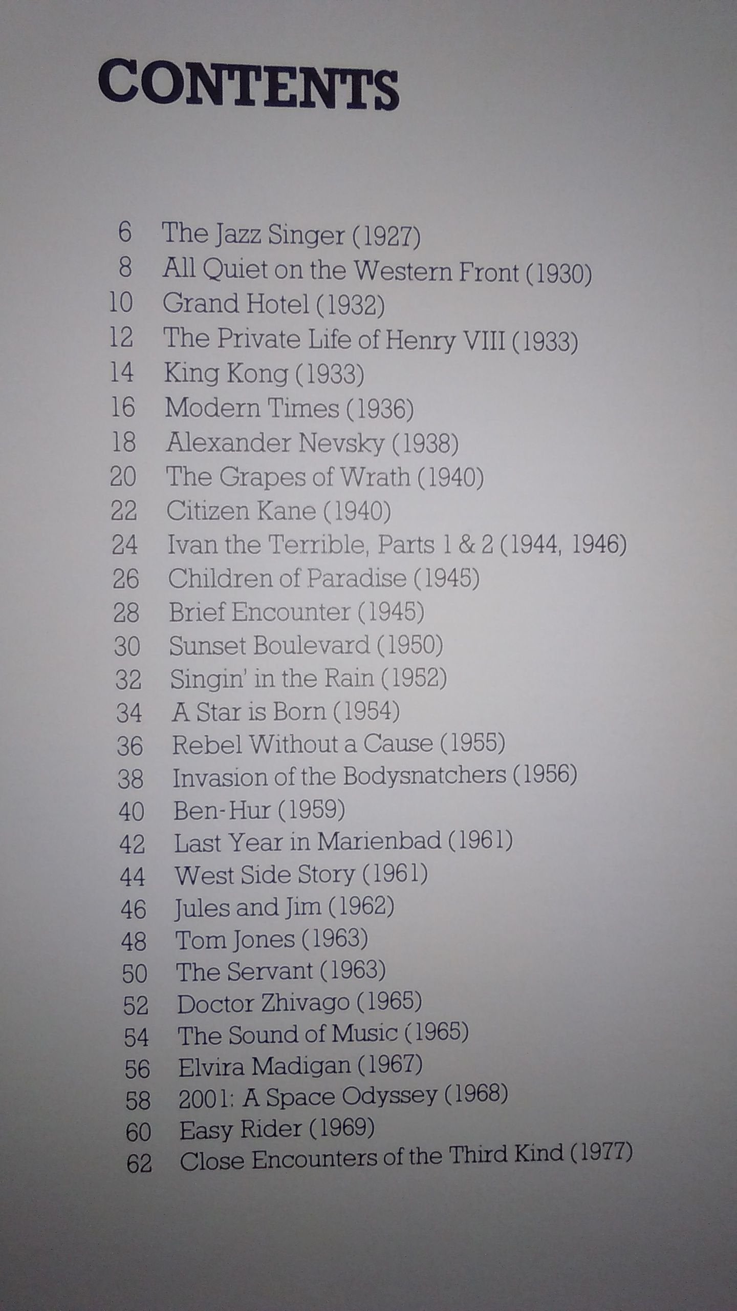 Great Classics of the Silver Screen