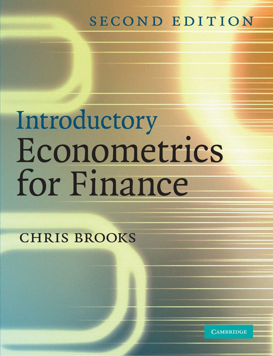 Introductory Econometrics for Finance Brooks, Chris