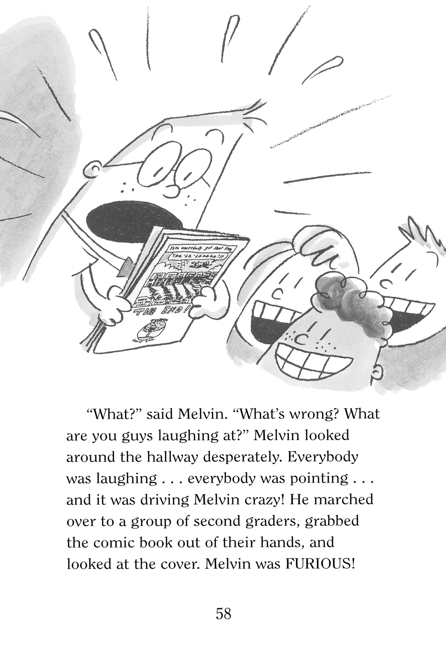 Captain Underpants and the Big, Bad Battle of Bionic Booger Boy Part 1 The Night of the Nasty Nostril Nuggets (Captain Underpants #6) [Mass Market Paperback] Pilkey, Dav