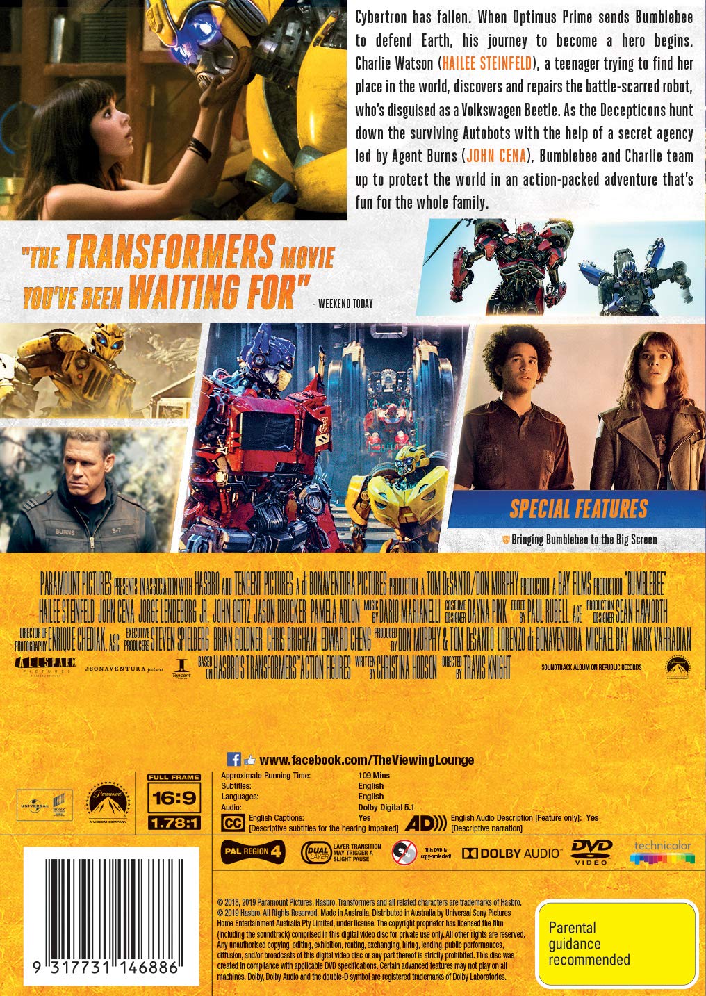 Bumblebee (DVD) [DVD]