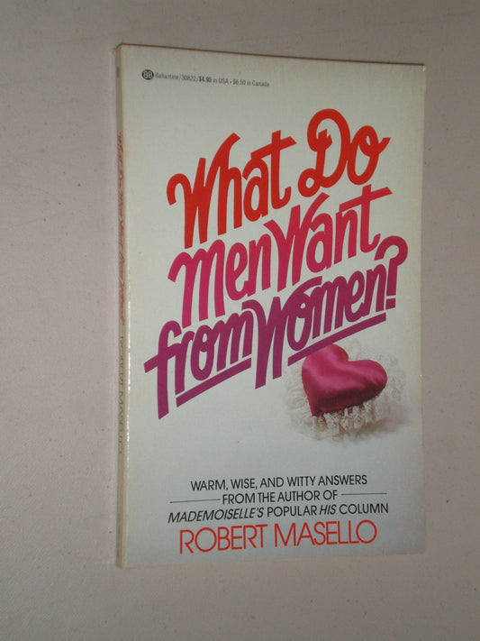 What do men want from women? [Paperback]