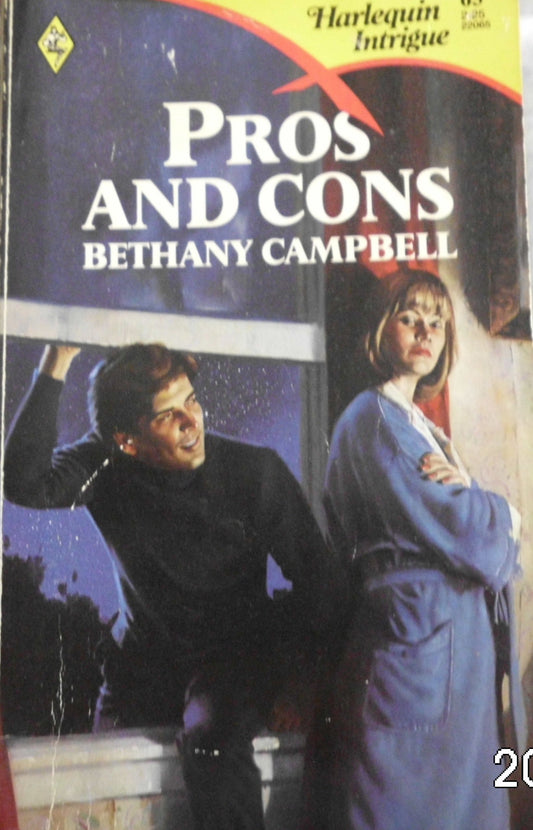 Pros And Cons [Mass Market Paperback] Bethany Campbell