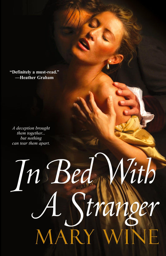 In Bed With A Stranger [Paperback] Wine, Mary