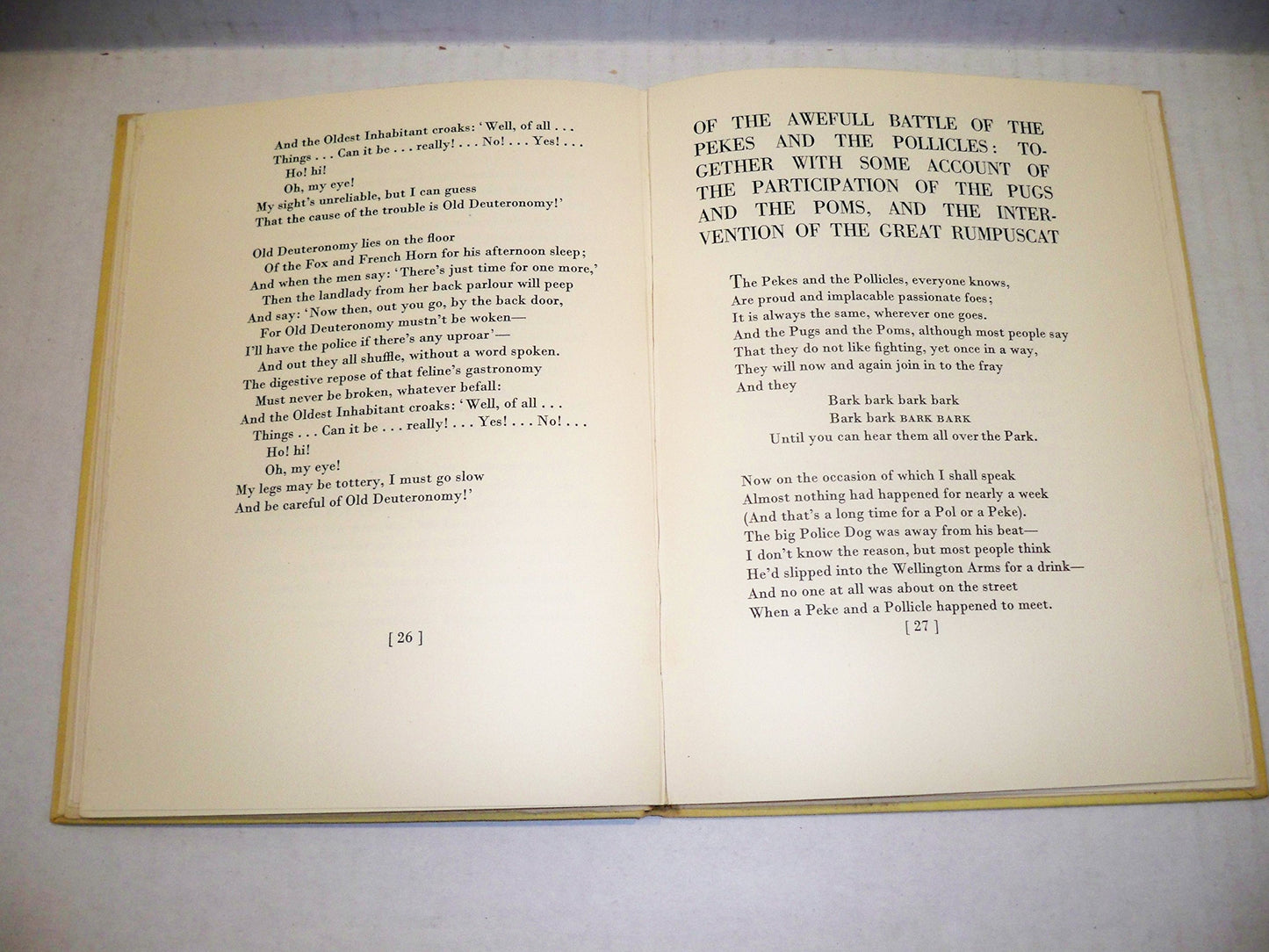 Old Possum's Book of Practical Cats