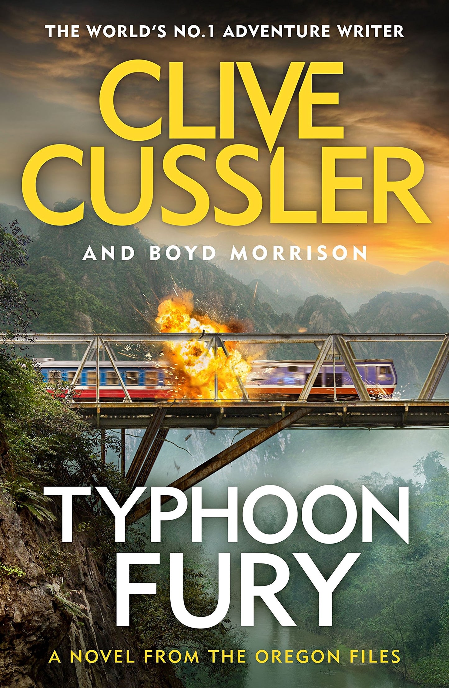 Typhoon Fury: Oregon Files #12 [Paperback] Cussler,Clive